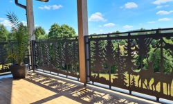 Balkongeländer Wald 2